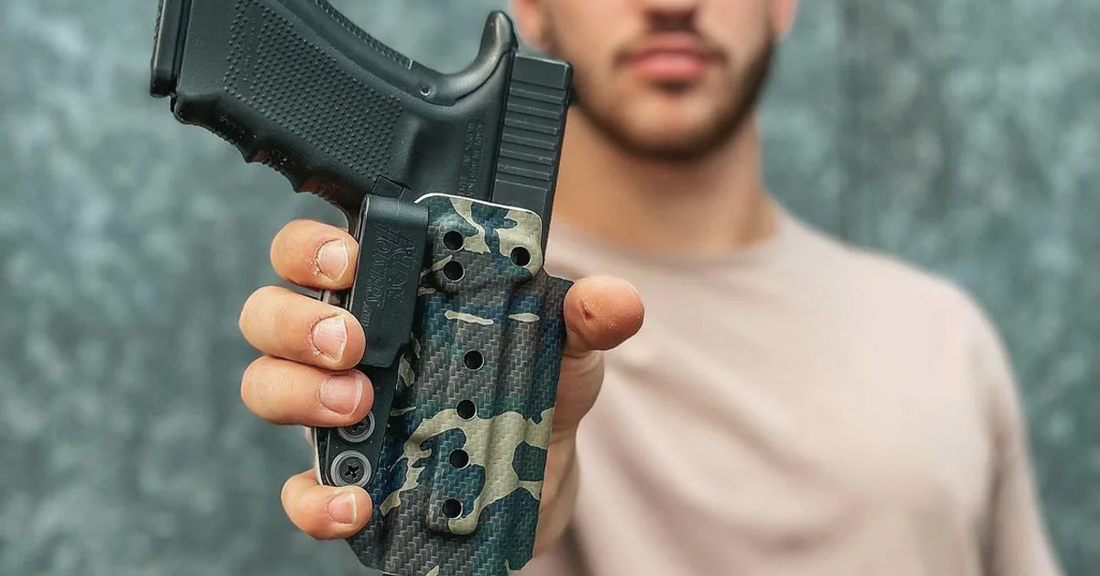 Image showing a secure Glock 41 holster.