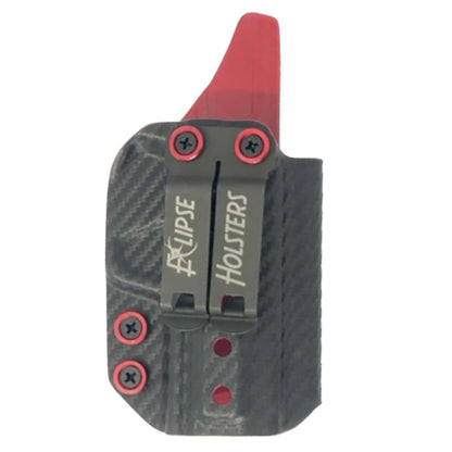 Quick Buy- IWB Carbon Fiber with EMT Red Back