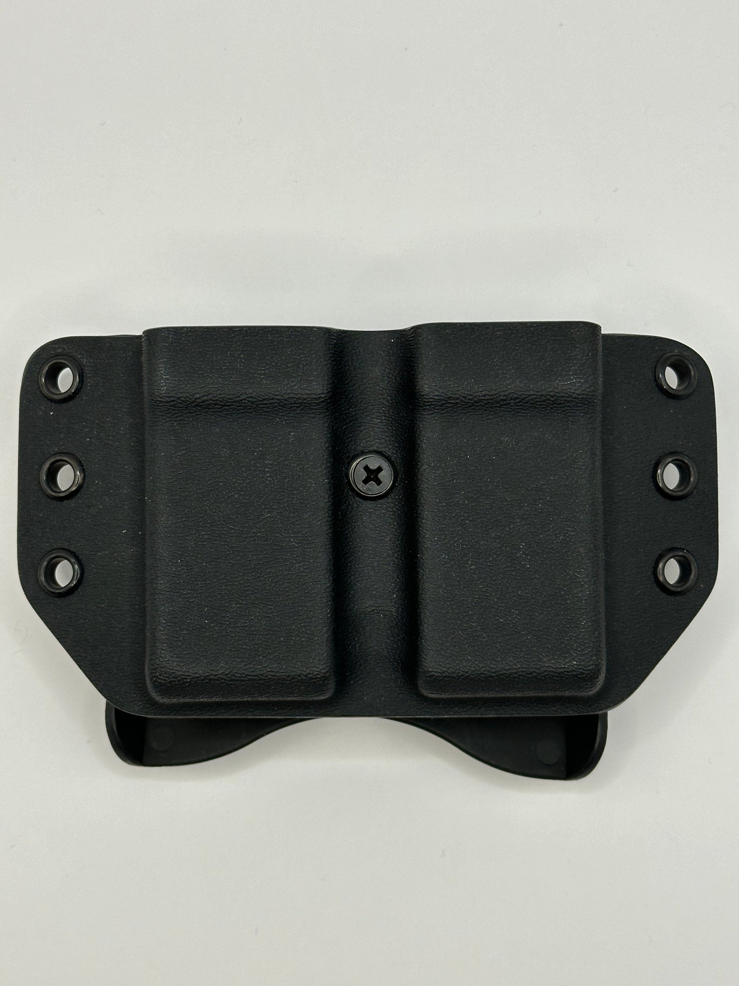 GS-91 M&P SubCompact/Compact/Carry/4"/ 4.25"/5" Double Mag Pouch  - OWB - Solid Black