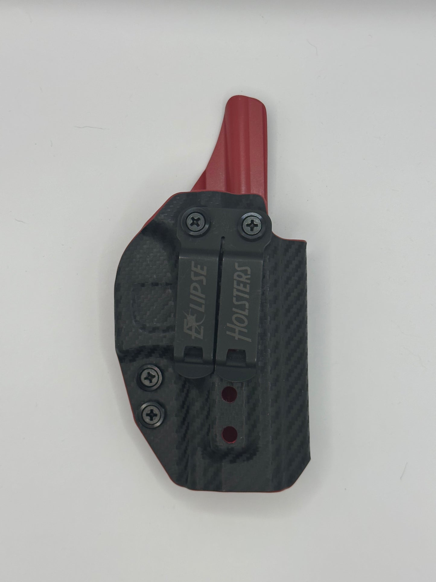 GS-44 Glock 19 - IWB - Black Carbon Fiber (Red Back)