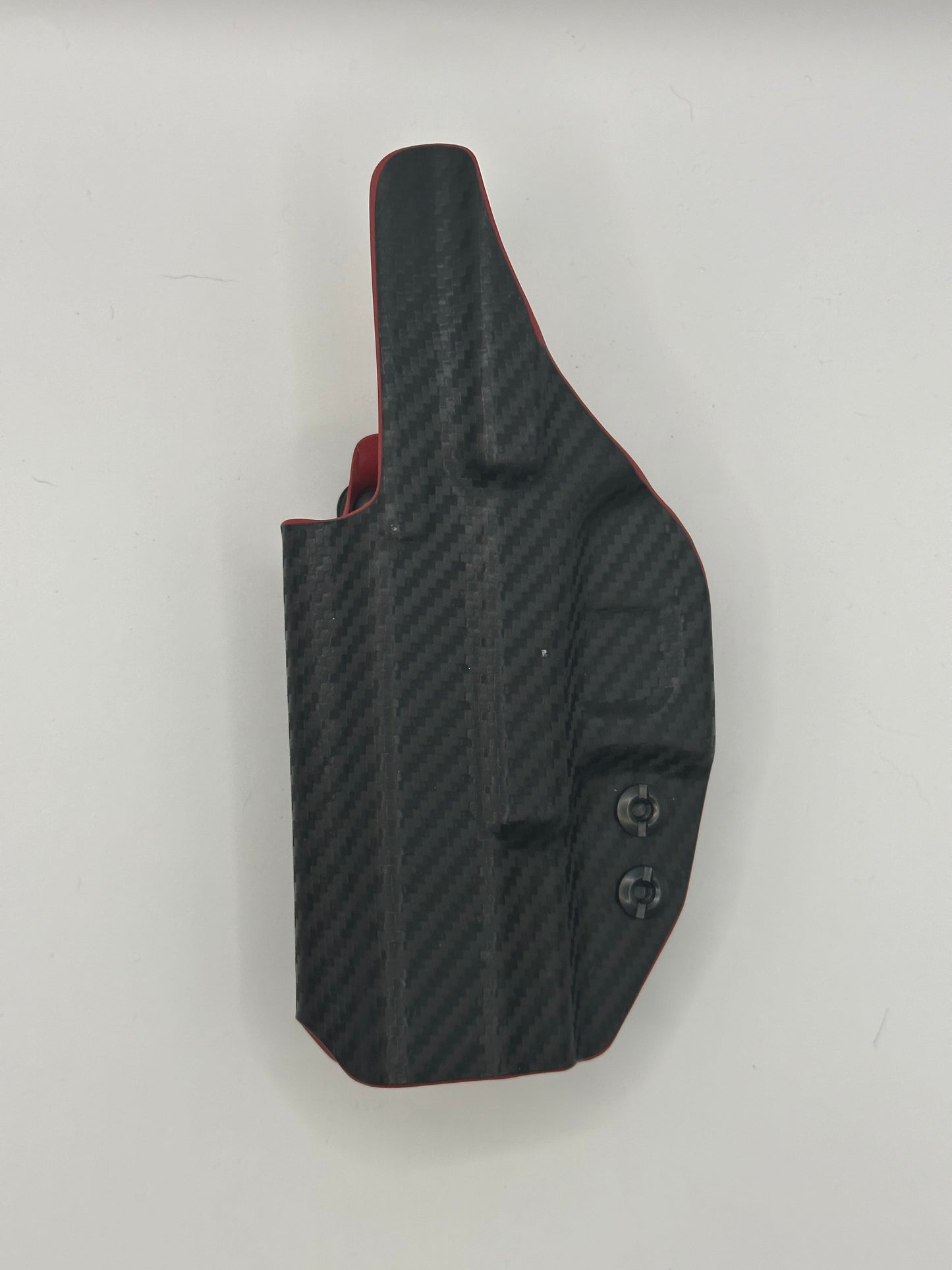 GS-44 Glock 19 - IWB - Black Carbon Fiber (Red Back)