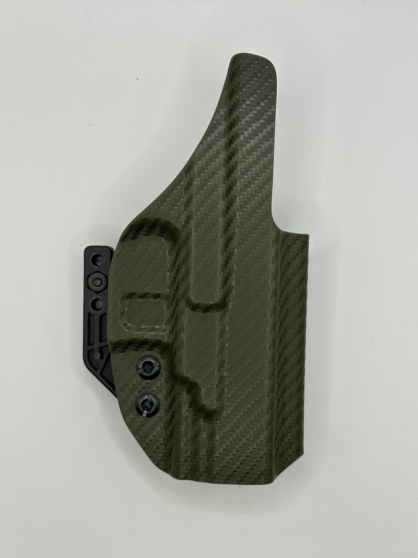 GS-23 Walther PDP Compact 4" - IWB - Carbon Fiber OD Green *LEFTY*