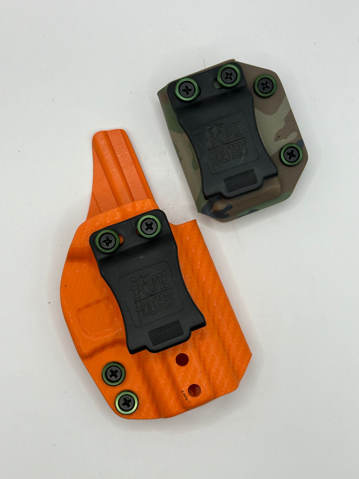 GS-140 Glock 43x / CR920 - IWB - 2 pc SET - CF Safety Orange/ Woodland