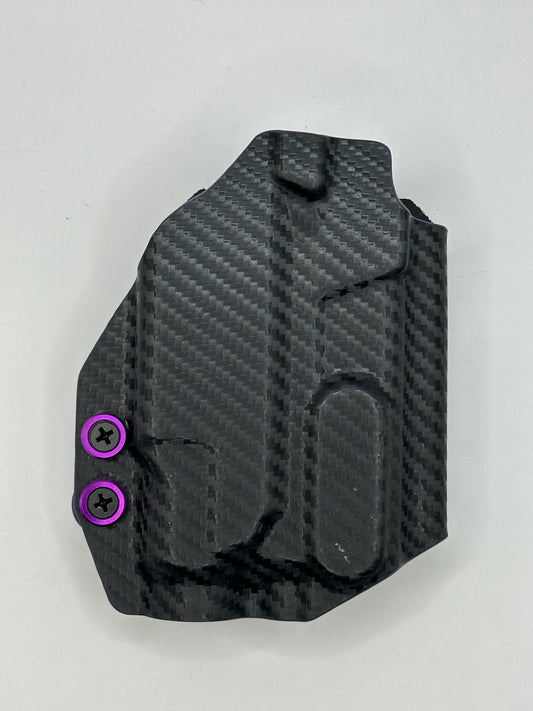 GS-78 Glock 43/43x with TLR7 - Molly B. - Carbon Fiber Black with Purple