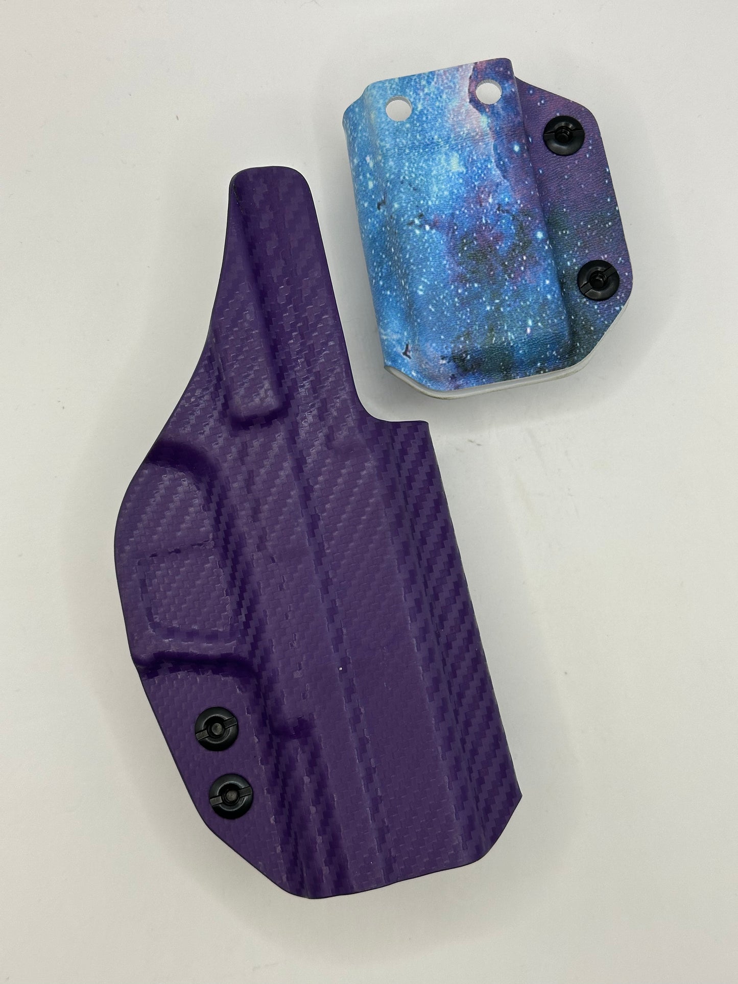 GS-118 PSA Dagger Compact - IWB - Carbon Fiber Purple SET *LEFTY*