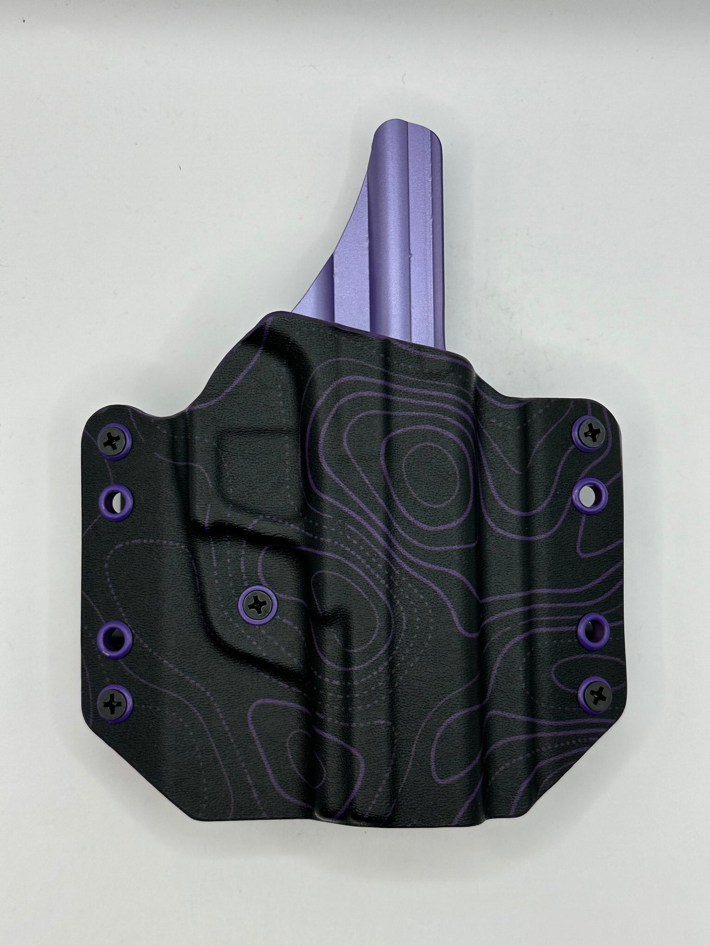 GS-79 Poly 80 9/40, Glock 19/23 Length - OWB - Aurora Purple