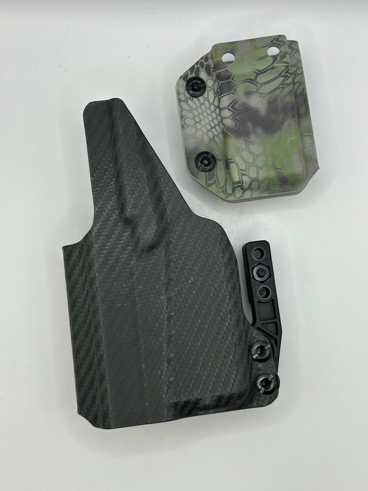 GS-65 Glock 43 with TLR6 - IWB - Carbon Fiber Storm Gray SET