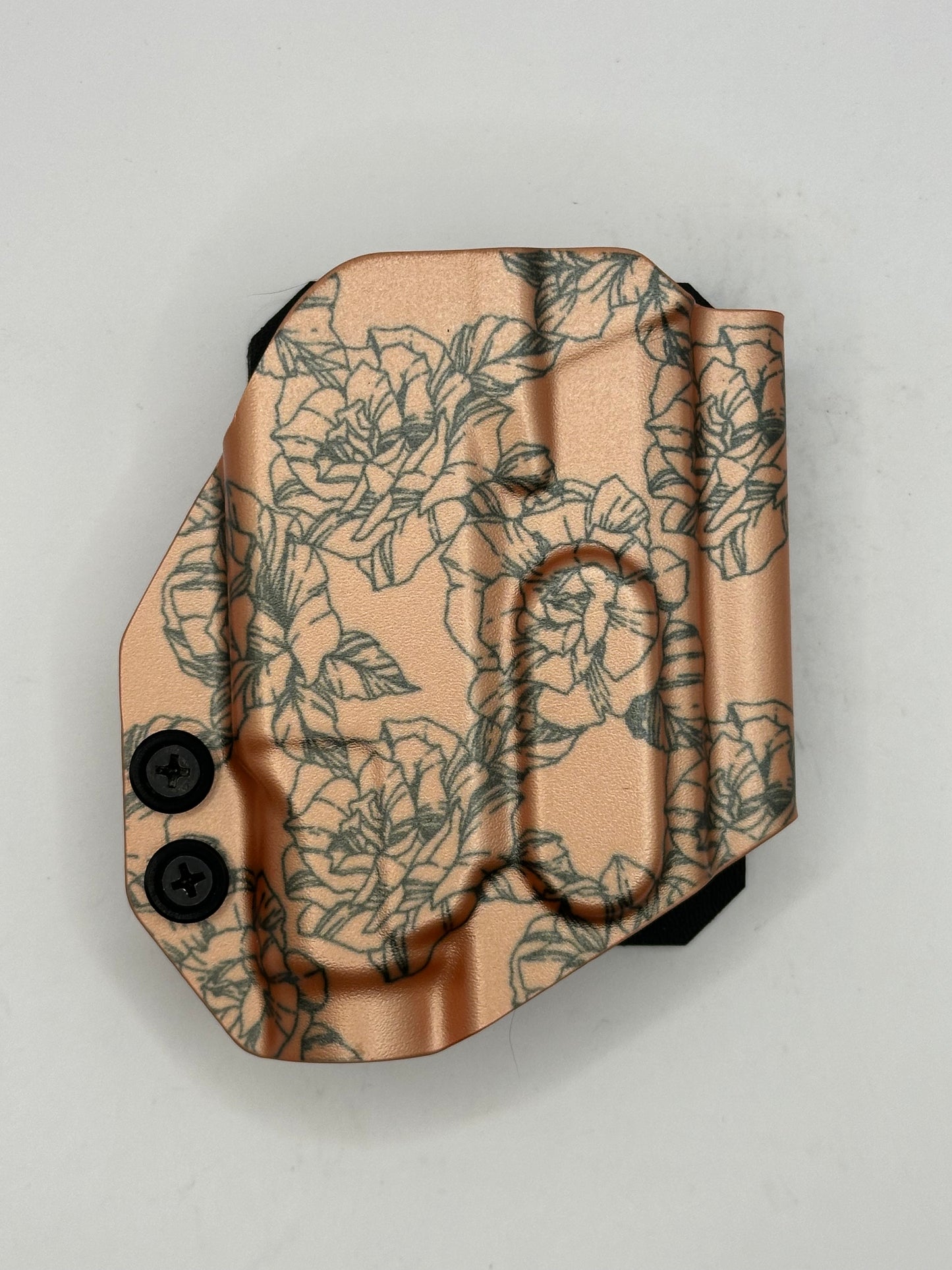 GS-74 Sig P365 with TLR7 - plated velcro backing - Roses