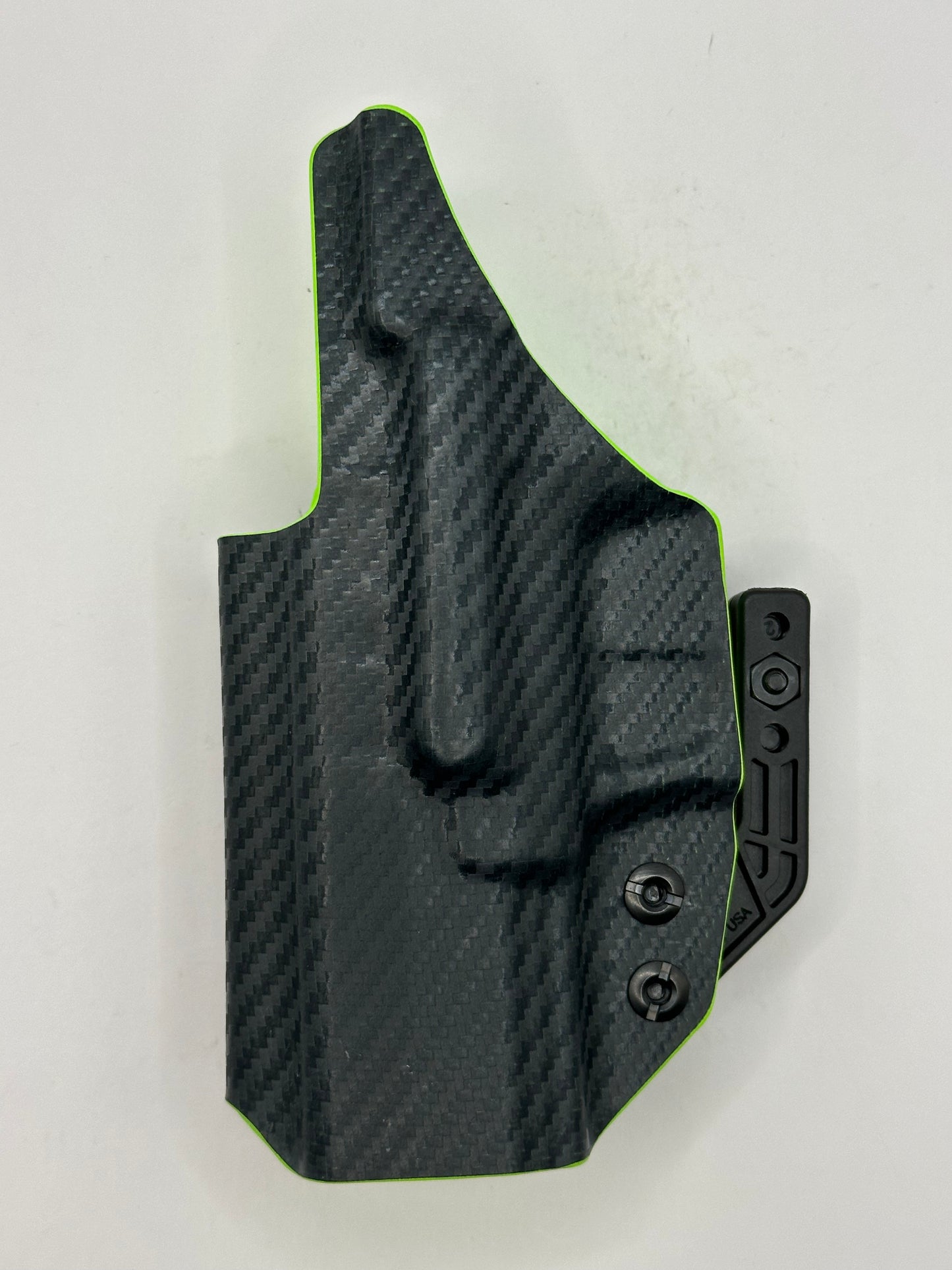 GS-61 XD 4" Compact - IWB - Carbon Fiber Black with Zombie Green