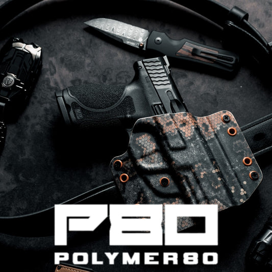 Polymer80-OWB Gemini Holster (Closed Belt Loops)