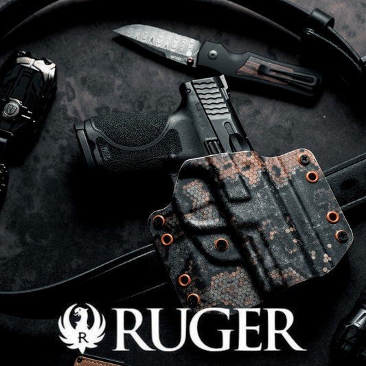 Ruger-OWB Gemini Holster (Closed Belt Loops)