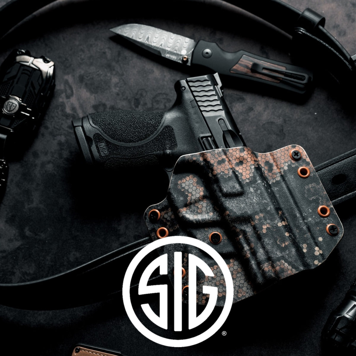 Sig Sauer-OWB Gemini Holster (Closed Belt Loops)
