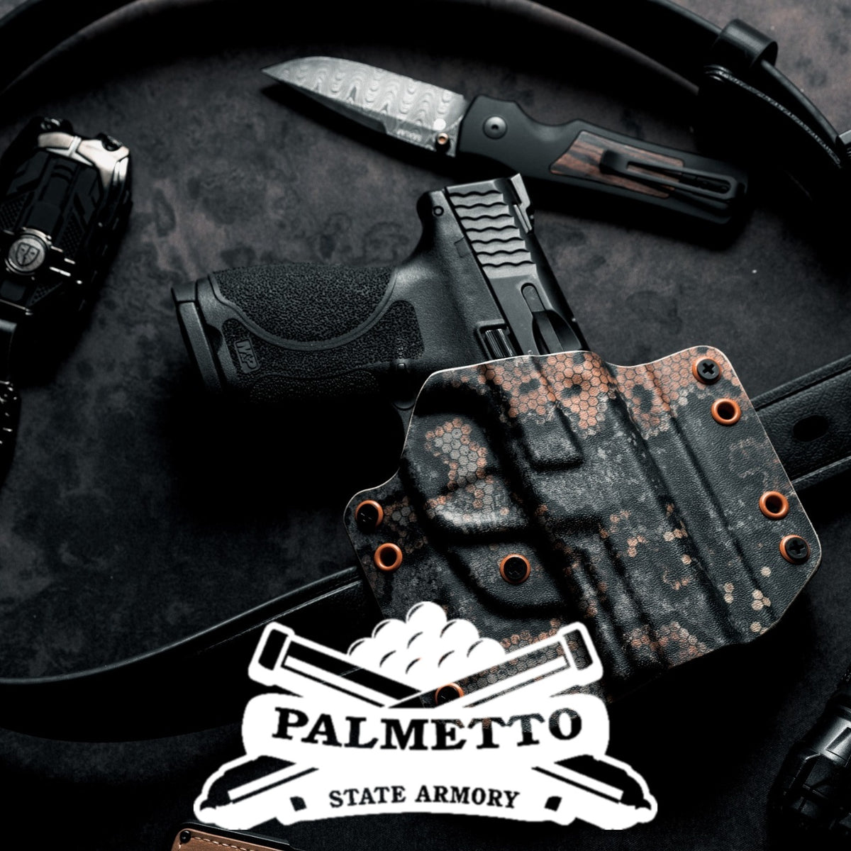 Palmetto State Armory-OWB Gemini Holster (Closed Belt Loops)