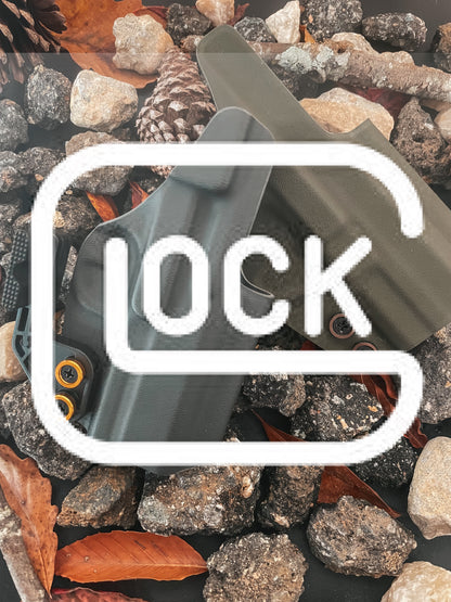 Glock Compatible -IWB Zero G Holster (hook & loop)