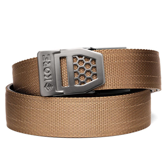 X6 Gunmetal | Tan Tactical Gun Belt