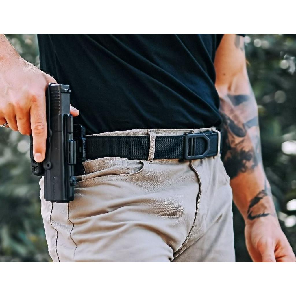 X5 Black | Tan Tactical Gun Belt