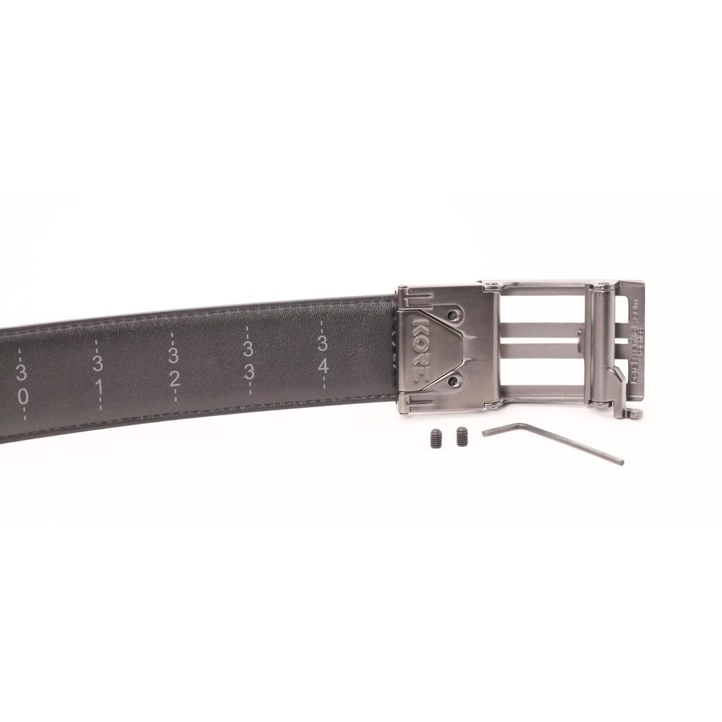X5 Black | Brown Leather Gun Belt