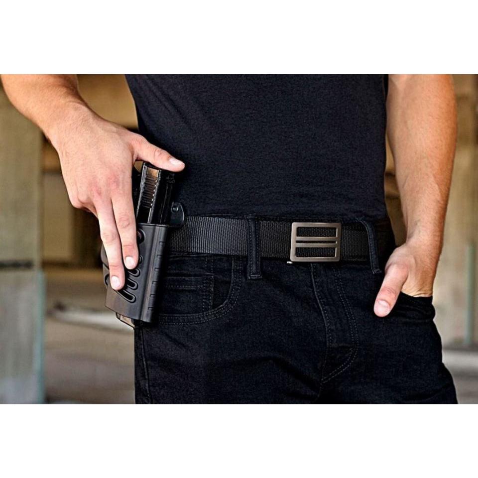 X1 Gunmetal | Black Tactical Gun Belt
