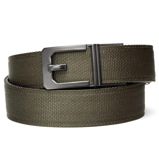 X3 Gunmetal | Green Tactical Gun Belt