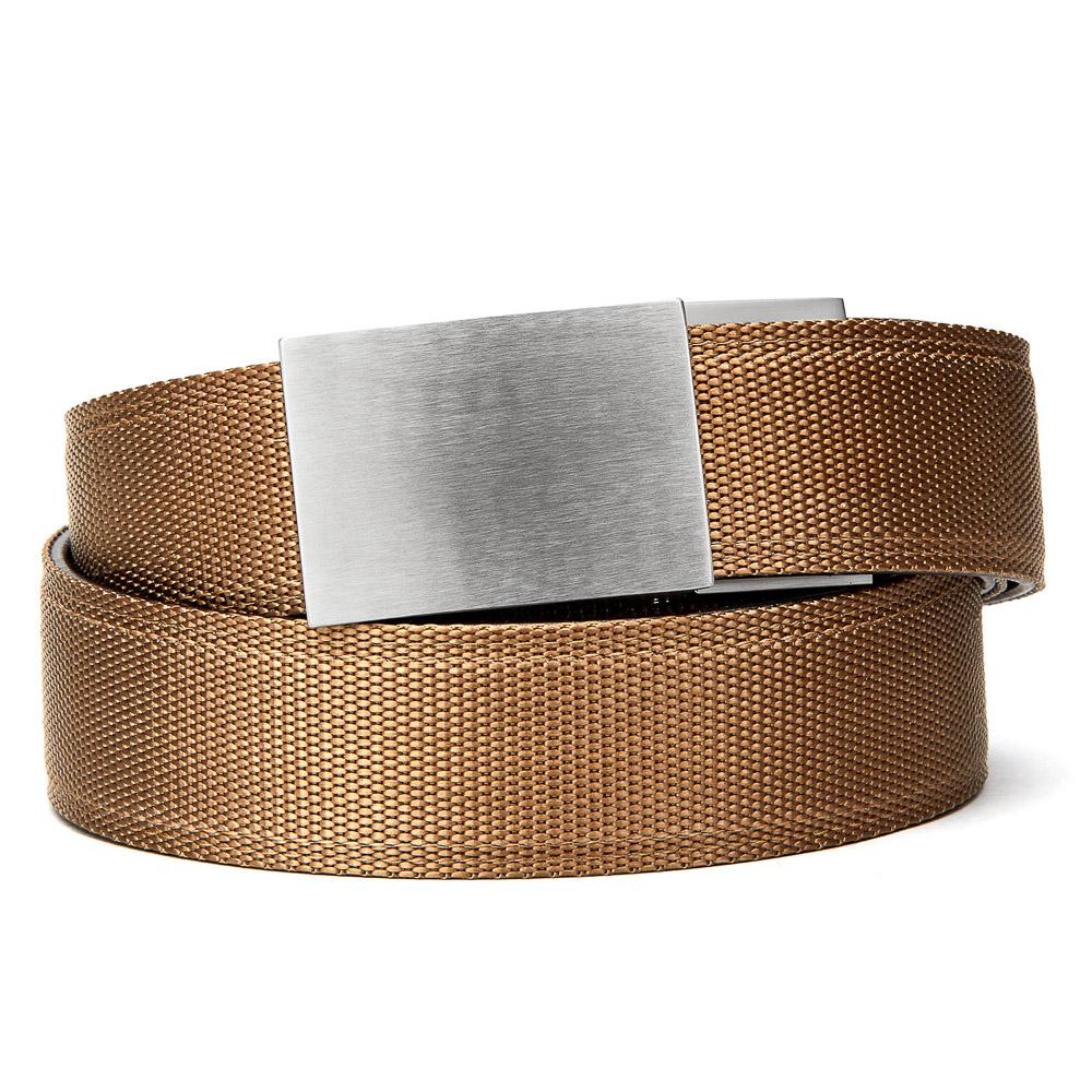 X4 Stainless Steel | Tan Tactical Gun Belt